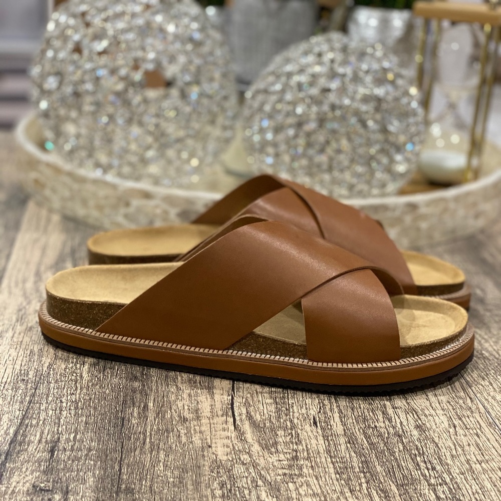 🆕 Free People Sidelines Flat Footbed Sandal - Picture 5 of 12